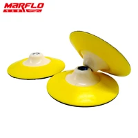 marflo car wash plate backing pad with polishing sponge pad 6 thread m14 m16 58 11 flexible polishing pad
