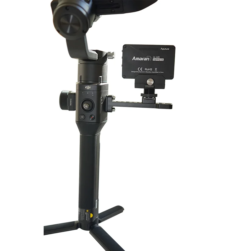 For DJI Ronin S Accessories Extended Board Bracket Alloy External Mount Plate Monitor Holder For DJI Ronin SC Handheld Gimbal