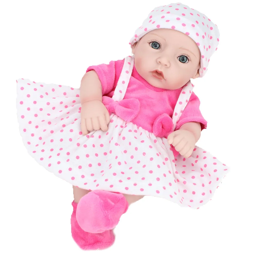 NPKDOLL 10 inches Reborn Baby Doll For Girl Gift Realistic Dolls Play House Toys Simulator | Игрушки и хобби
