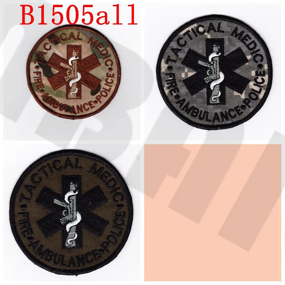 

Embroidery patch Tactical Medic Morale tactics Military