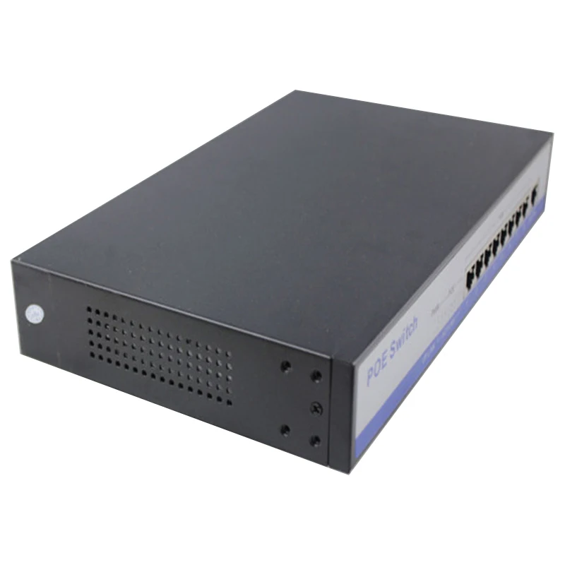 Гигабитный poe коммутатор HY1 8 портов 10/100 мбит/с rj45 lan хаб ethernet 50 в 2 а IEEE802.3af активный