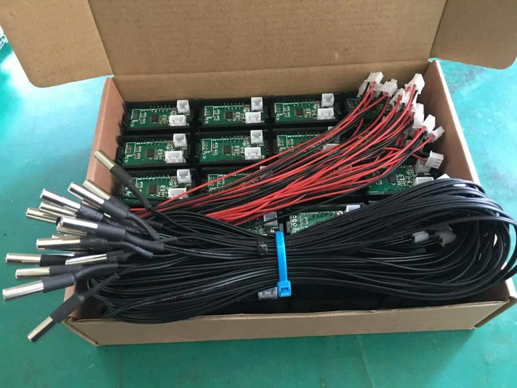 Цифровой термометр сделай сам тестер мониторинга температуры с датчиком и