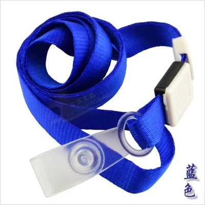 blue Полиуретановый держатель для карт, мужской бизнес-чехол для карт, Женский Прозрачный чехол для карт, студенческий ремешок, кожаный держатель для карт - Цвет: blue
