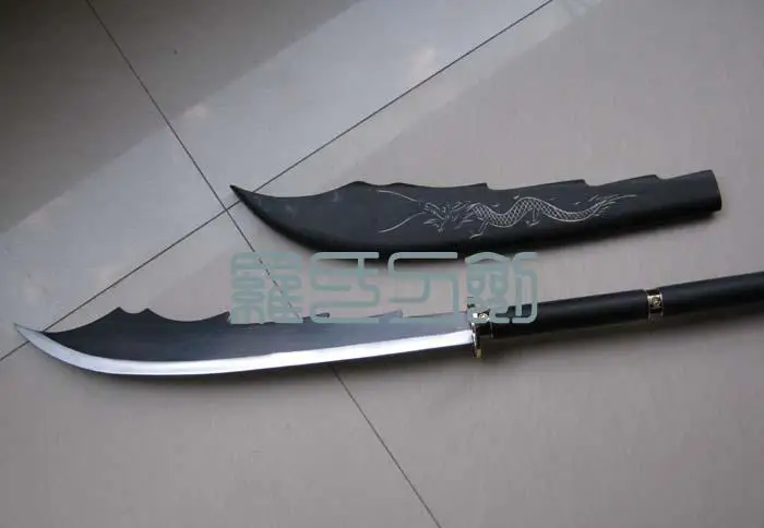 S3812 THE LOST BLADESMAN THREE Kingdom GUAN DAO SCRIMITAR NAGINATA SWORD 63 2&quot|sword|sword swordsword dao |
