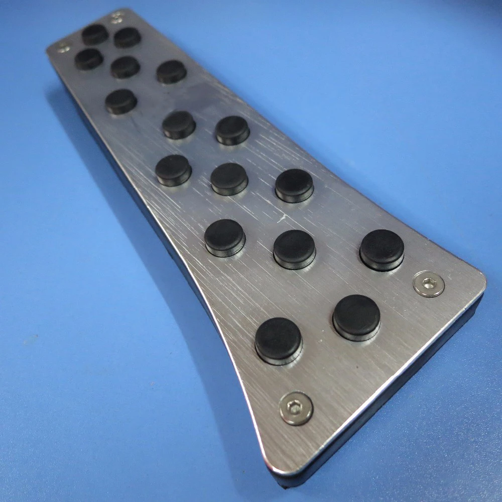 

TTCR-II Car Accessories For KIA New CARENS SHUMA Cee'd Soul Forte Accelerator Gas Brake Foot Rest Pedal Pad Styling Sticker