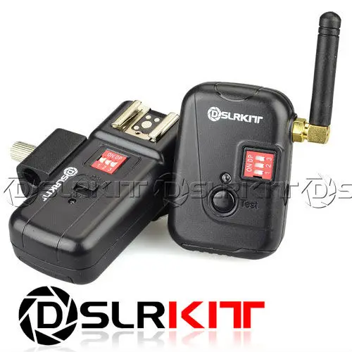 DSLRKIT PT 08XTH 8 каналов беспроводной/Радио вспышка триггер с держателем зонта|radio flash