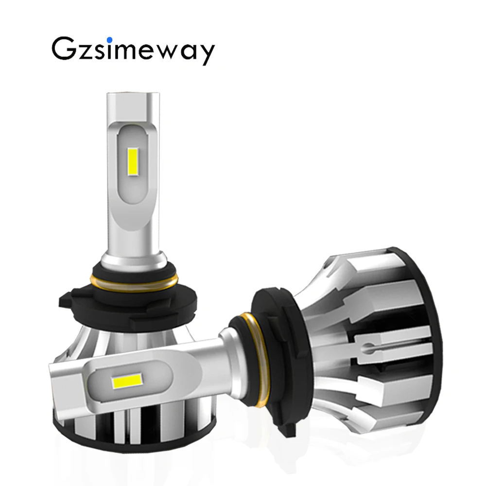 

Gzsimeway 2PCS car all in one LED H11 H8 Headlamp H4 H7 Hb3 9005 9012 h27 D2S H3 HB4 9007 Auto Fog Light 12V 60W 8000lm 6000K