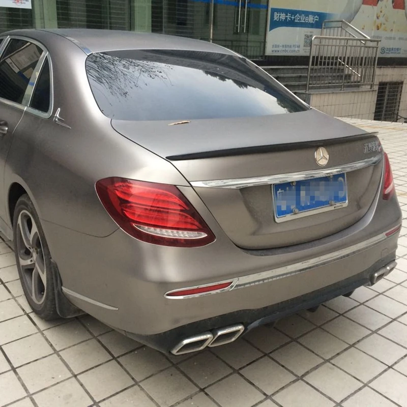 Спойлер для Benz W213 высококачественный спойлер заднего крыла автомобиля из АБС