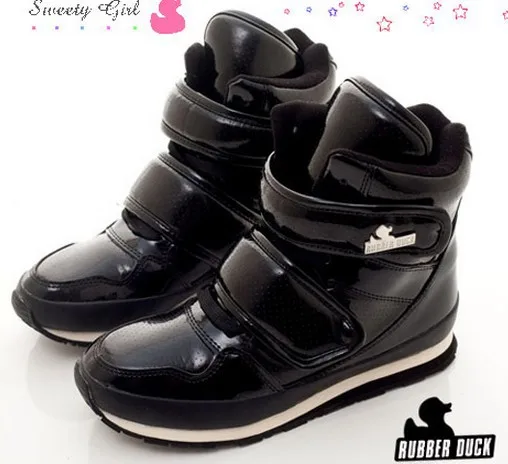 Winter Moon Boots Design Rubber Duck Snow Waterproof Boot Women Shoes Super Color High Ankle Platform Zapatos Mujer | Обувь