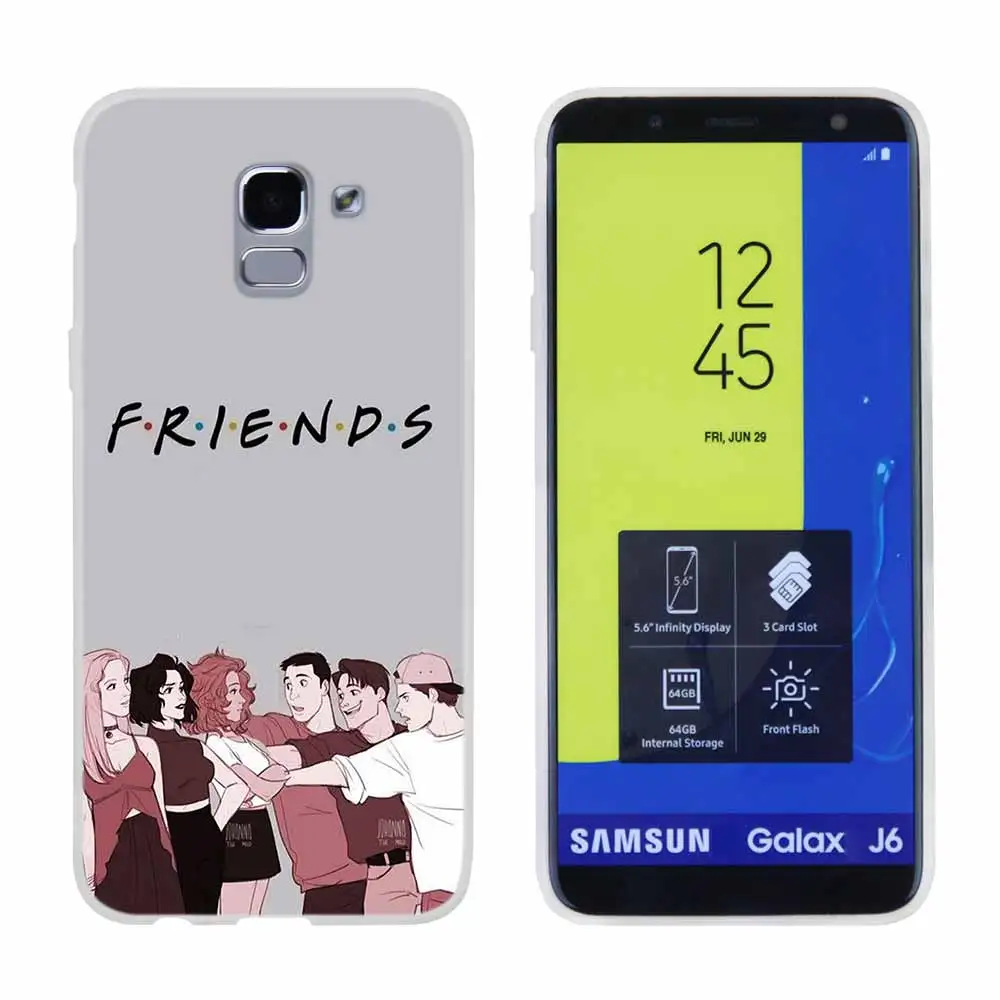 Pattern03 Кофейня Кофе из телесериала «Друзья для чехол для телефона samsung Galaxy j6 J8 J7 J5 J3 J4 Plus J610 Prime Мягкий силиконовый чехол - Цвет: Pattern03