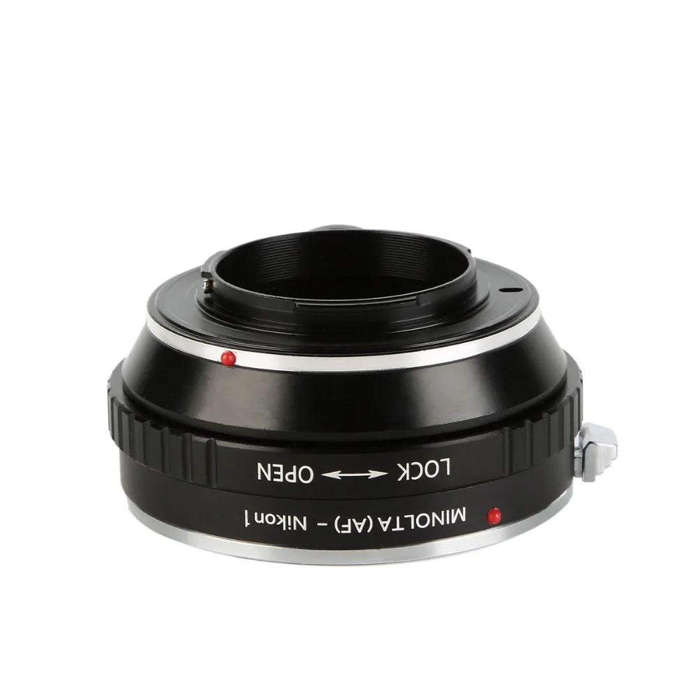 K&F Concept переходное кольцо переходник Адаптер для Minolta MA AF Объектива на Nikon 1 фотоаппарата S2, J4, V3, AW1, S1, J3, V2, J2