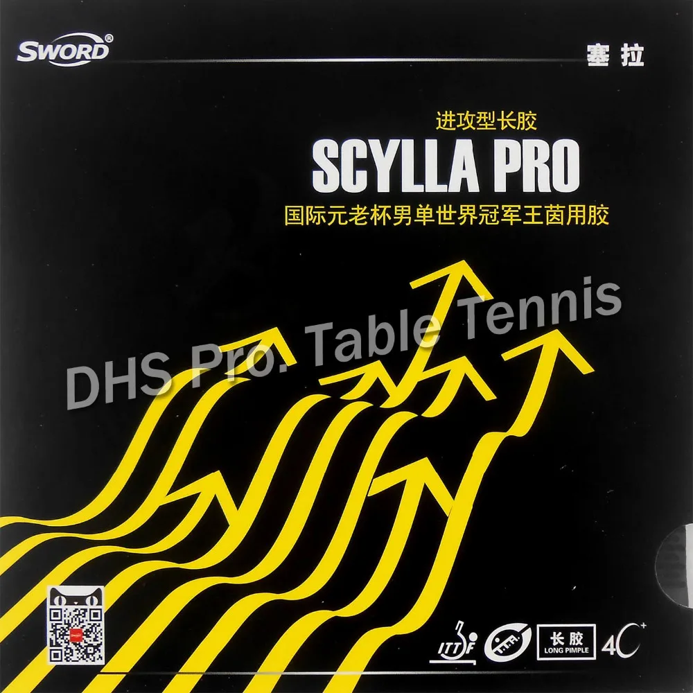 Меч SCYLLA PRO настольный теннис резиновые Длинные трубы без губки OX верхний лист|long