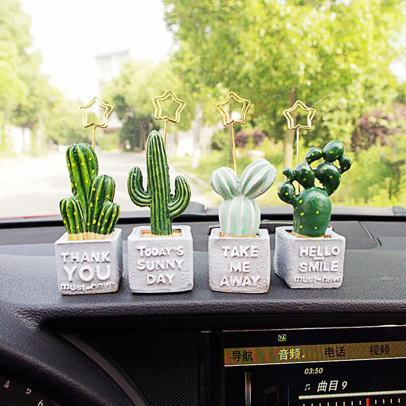 Высококлассная Автомобильная кукла украшения креативный полимерный материал