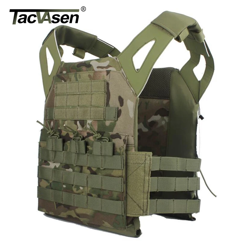 TACVASEN Камуфляжный военный тактический жилет Wargame Body Molle Armor без рукавов gar men t Jungle Equip men t men Army gear D-SZLM-014
