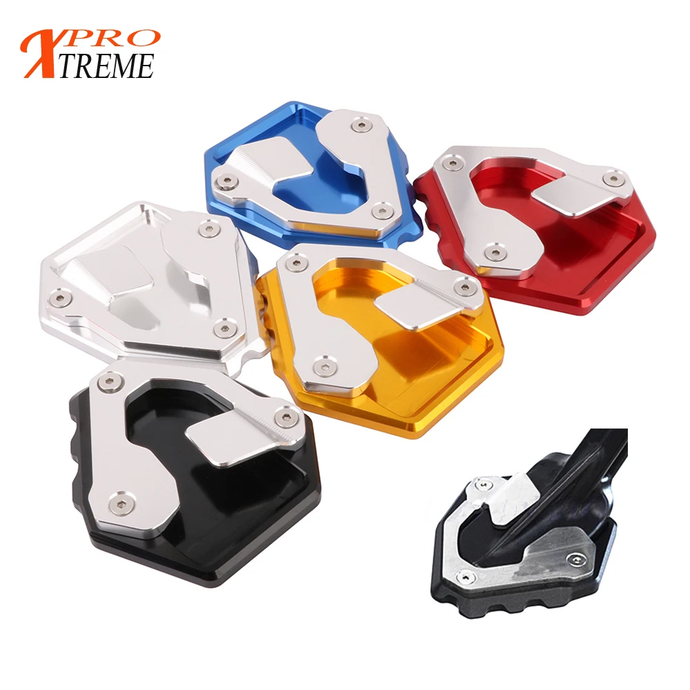 

Motorbike Aluminum Foot Pad Side Stand Kickstand Support Plate Parts For HONDA CRF1000L CRF1000L Twin 2016 2017 2018