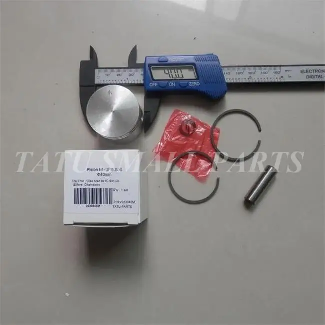 

PISTON KIT 40MM FOR OLEO MAC EFCO 941CX 941C 941 938 947 GS410 GS44 CHAINSAW KOLBEN W/ RING CIRCLIP PIN CLIP 50232010