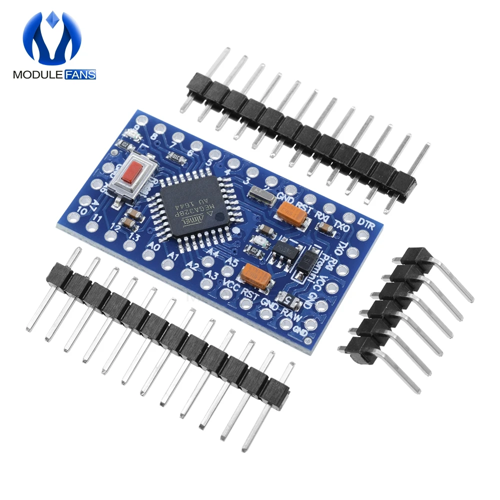 5 шт. новый Pro Mini Atmega328 3 В 8 МГц ATmega128 для Arduino совместимый с Nano модуль ATMEGA328P AU|mini