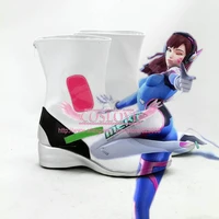 ow game d va dva hana song black white shoes cosplay boots cosplaylove