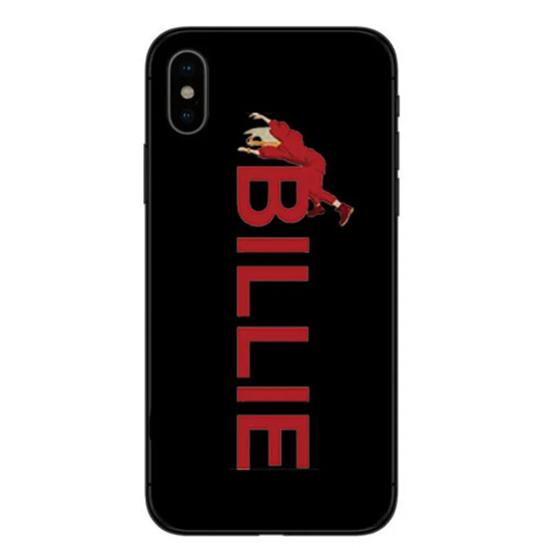 TPU Billie eilish ropa rainbow blohsh ocano Olhos TPU чехол для телефона силиконовый чехол для iphone X 5 6 6splus 7 8 Mais XS MAX - Цвет: TPU
