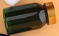 green-matte golden 20 шт. 120 мл косой шеи ПЭТ пустые бутылки, медицинские склады, таблетки/порошок/капсулы пластиковые бутылки алюминиевые крышки-различные цвета - Цвет: green-matte golden