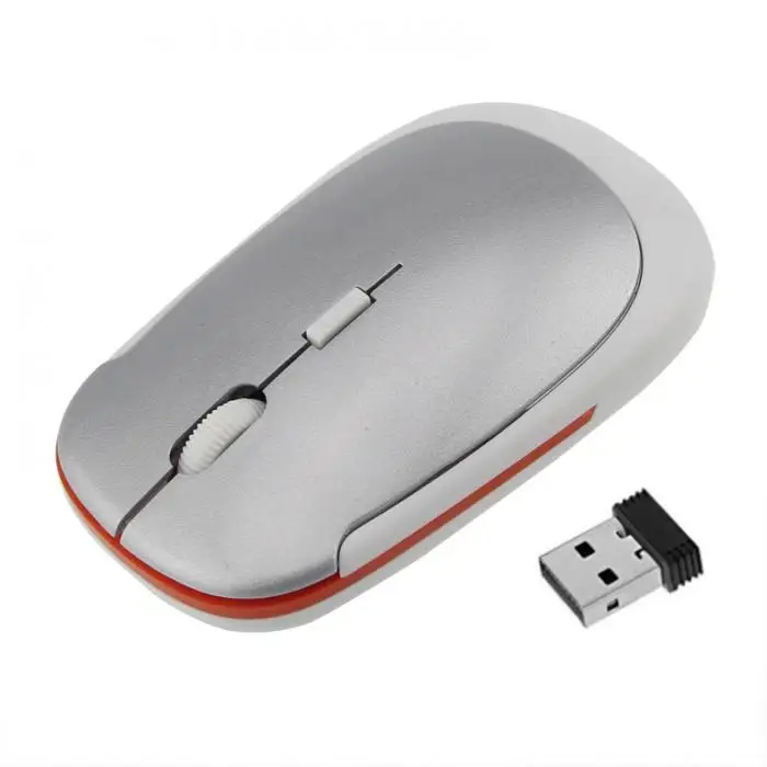 Etmakit Мини Беспроводная оптическая мышь USB приемник 2,4 ГГц мышь для ноутбука ноутбук NK-Shopping