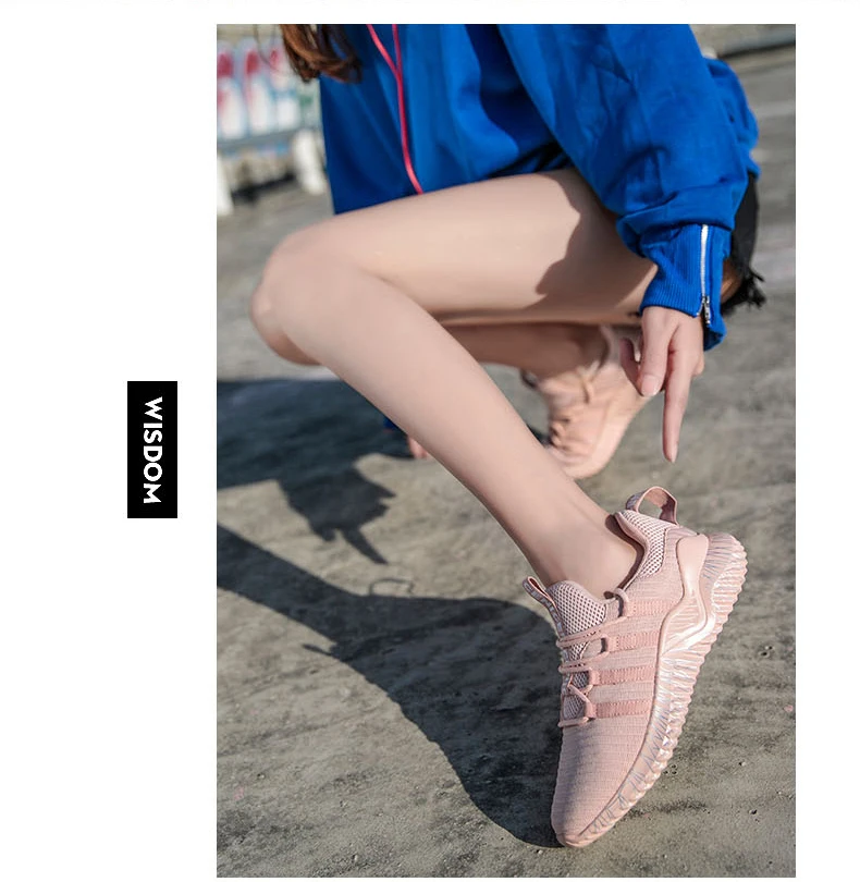 Спортивные кроссовки для женщин; scarpe donna Fly; трикотажная дышащая обувь; женская обувь высокого качества; женская обувь на плоской подошве; Прямая поставка
