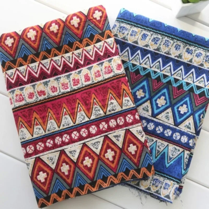 Backgroud Table Cloth Hand Sewing Supply Gloves Colorful Line Fabric