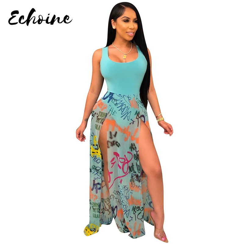 Женское платье футляр с круглым вырезом и буквенным принтом|Женские платья| |