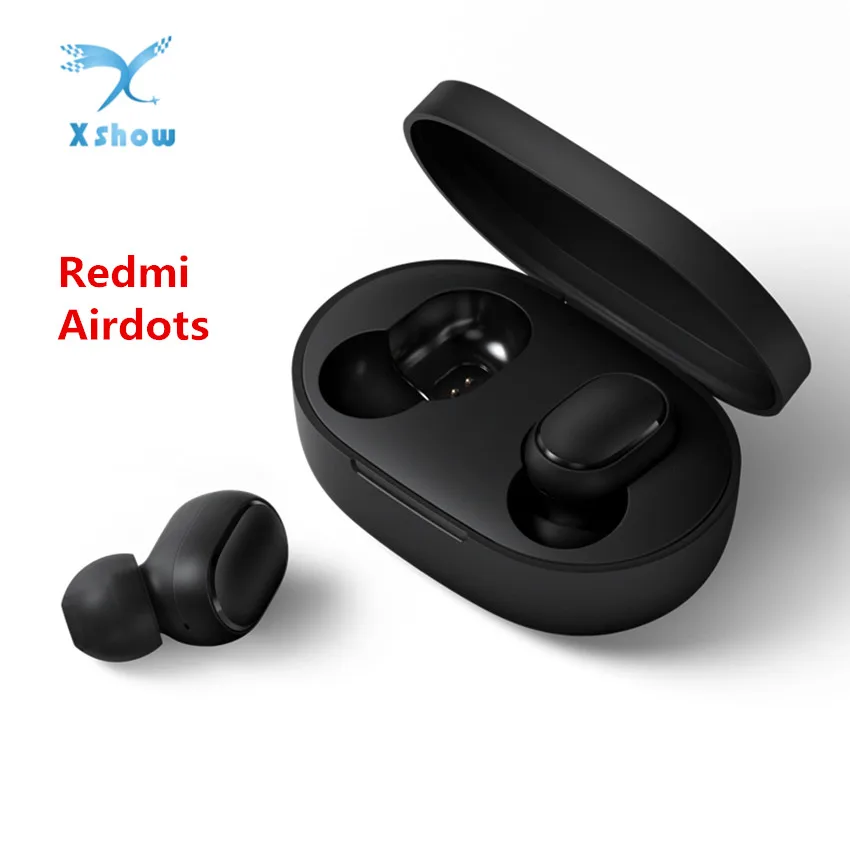 100% оригинальные наушники Redmi airdots беспроводные с голосовым управлением Bluetooth 5 0