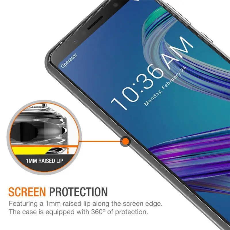 Чехол для ASUS ZenFone Max M1 ZB555KL силиконовая прозрачная задняя крышка чехол телефона ZB555