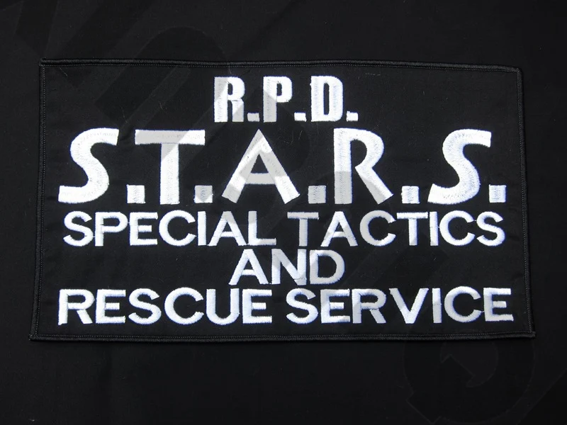 

Embroidery patch Umbrella R.P.D. STARS Big Back Of The Body B3398