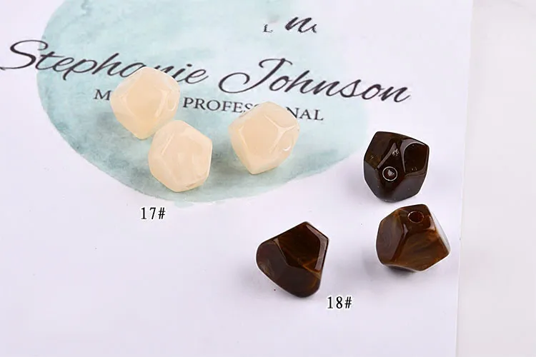 Имитация кристалла нефрита в форме смолы бусины ювелирные изделия аксессуары