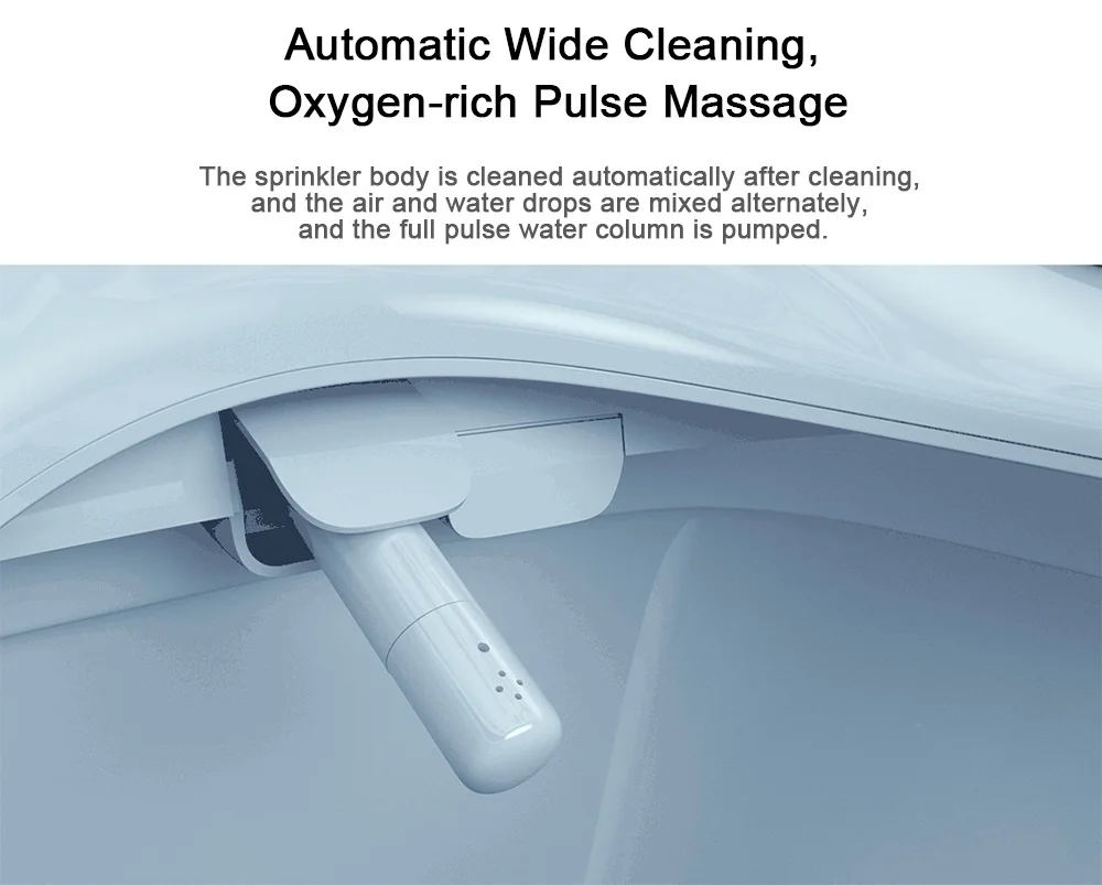 Ванная комната Smart Drying удобные сиденья для унитаза подъемники LY-ST1808-008B Mute дезодорирование приложение управление Туалет крышка для дома