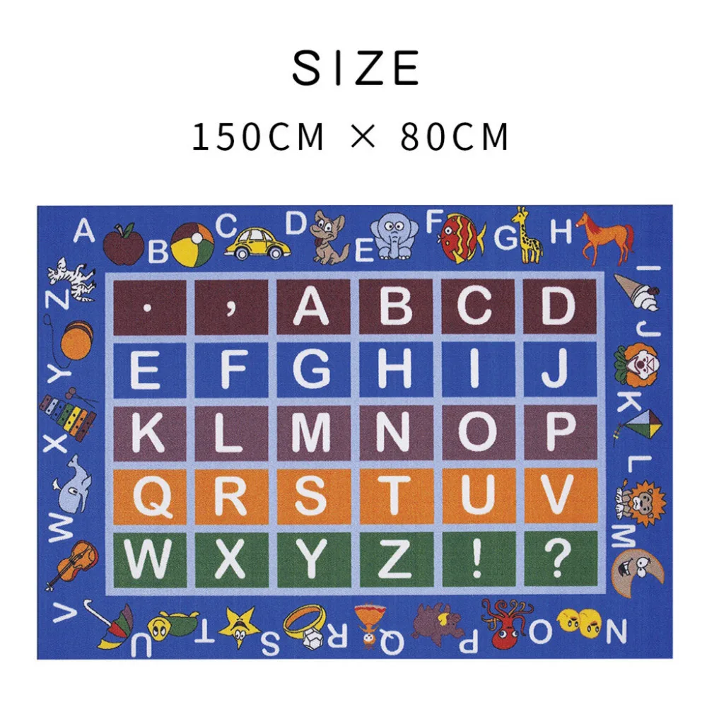 100% новый профессиональный дизайн разноцветный Детский развивающий алфавит и
