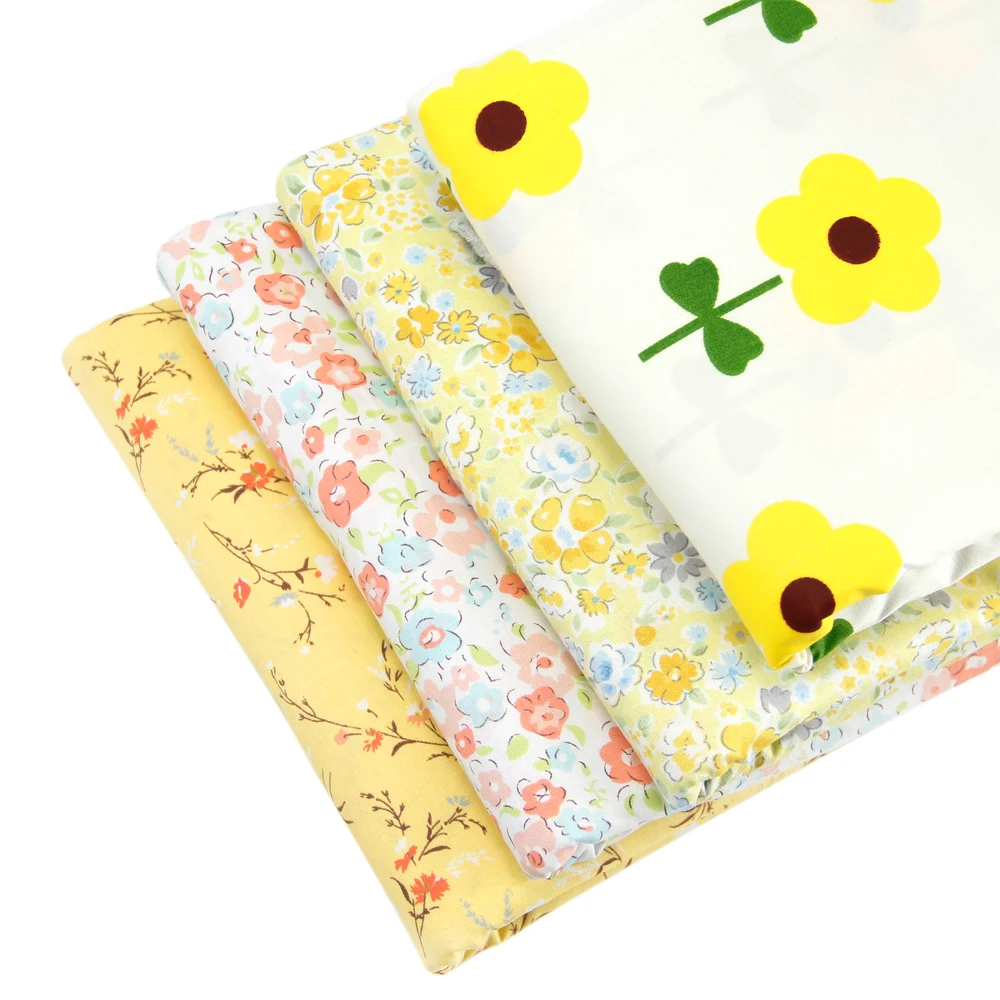 2"* 58" 50*145 см смешанные цветы напечатаны хлопок ткань, DIY материалы ручной работы для изготовления одежды ремесла, 1yc1986