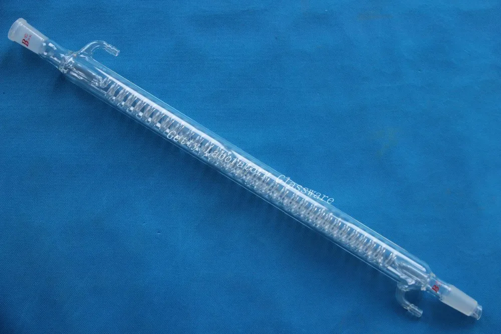 

500mm Graham condenser, Coil condenser, 24/40 joints, 10mm hose connection (Borosilicate Glassware)