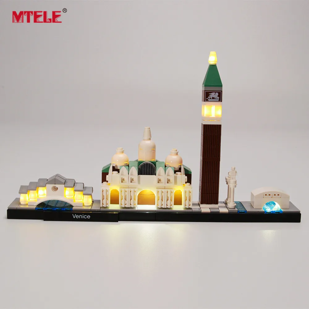 MTELE бренд светодиодный светильник комплект для Архитектура Венеция Compatile с 21026