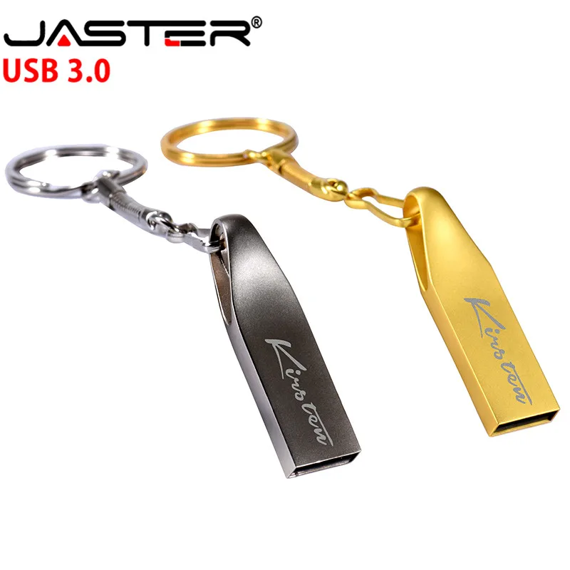 

JASTER pendrive personalizado USB flash drive Metal Pen Drive 4GB 8GB 16GB 32GB 64GB USB 3.0 Wedding (Over 10pcs Free Logo)