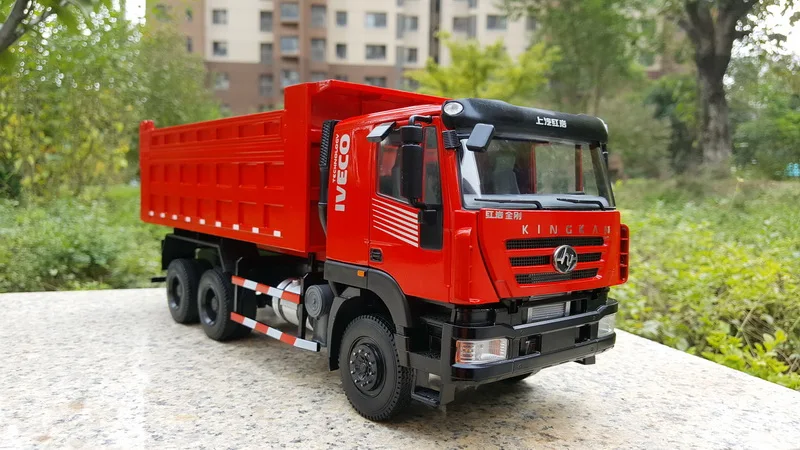 Коллекционная модель из сплава подарок масштаб 1:24 Hongyan Kinkan M500 грузовик