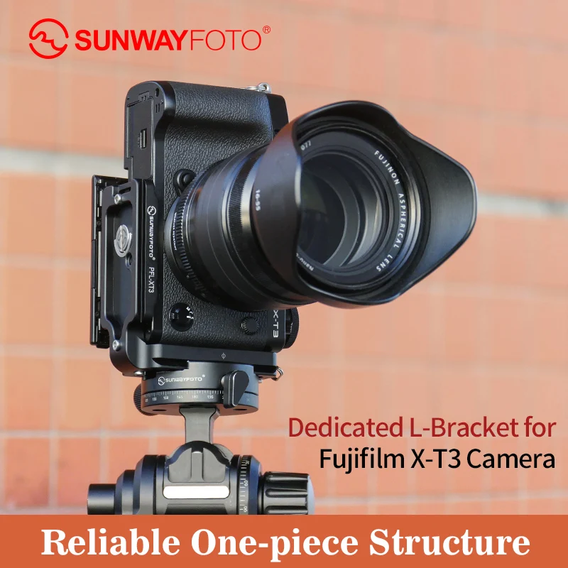 Головка штатива SUNWAYFOTO PFL-XT3 быстросъемная пластина для головки Fuji XT3 L-образная