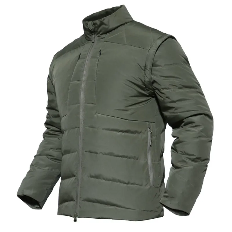 Мужская зимняя теплая Военная тактическая куртка армейская мотоциклетная