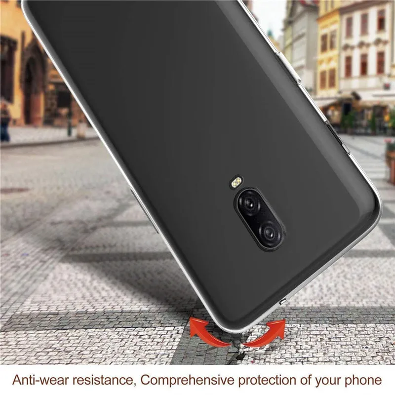 OnePlus 6T прозрачный мягкий чехол OnePlus6T Силиконовый ТПУ для телефона One Plus 1 + 2018 A6010 A6013