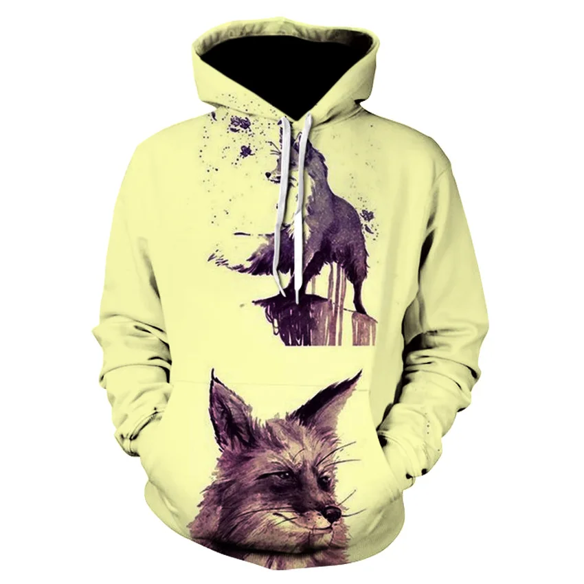 2019 новый креативный дизайн Пара Толстовка С Карманами Красочные цветы