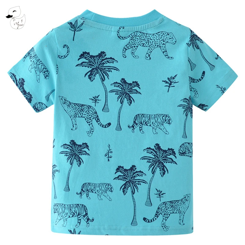 Комплект для мальчиков BINIDUCKLING из 2 предметов летние шорты одежда мультяшная