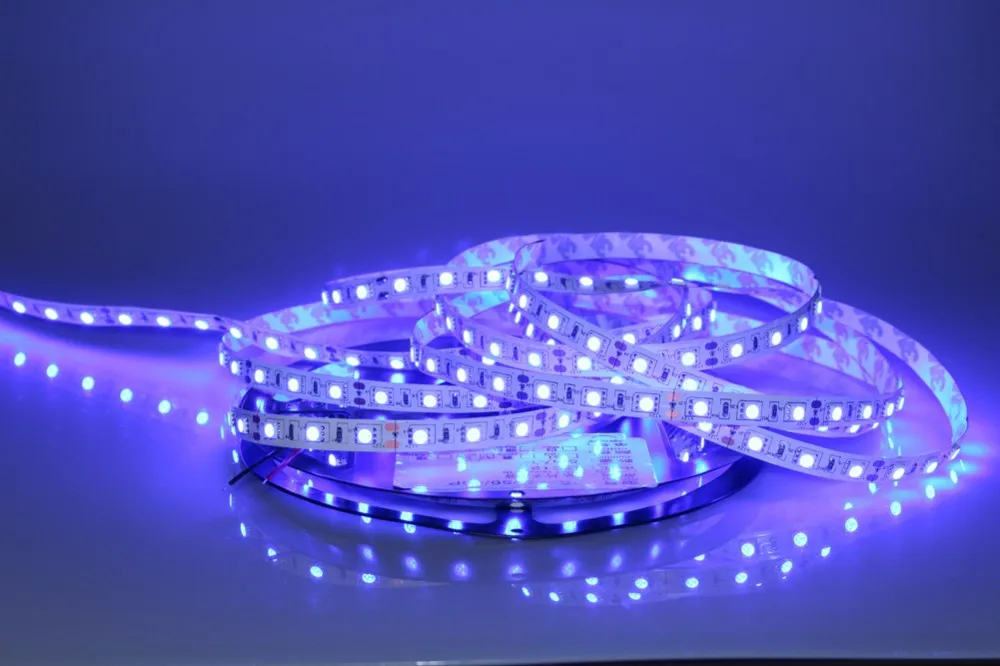 rgb Светодиодная лента 5050 SMD 60 светодиодный s лента светодиодный светильник белый красный желтый синий зеленый RGB 14,4 Вт/м DC 12 В с CE RoHS