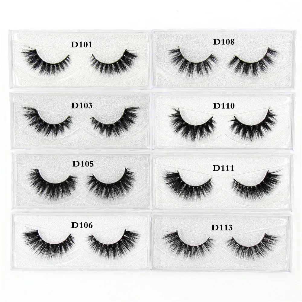 SOQOZ 3D Mink Lashes Reusable Eyelashes 100% Cruelty Free Handmade Natural False Popular Makeup | Красота и здоровье