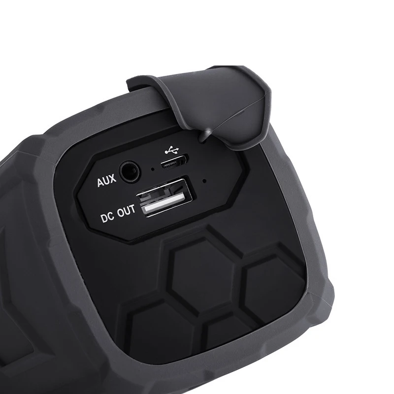 Водонепроницаемый Bluetooth динамик NFC 1800 мАч внешний аккумулятор ударопрочный