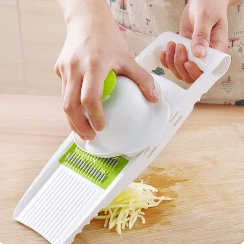 Ручной слайсер для картофеля устройство резки овощей и фруктов Mandoline из