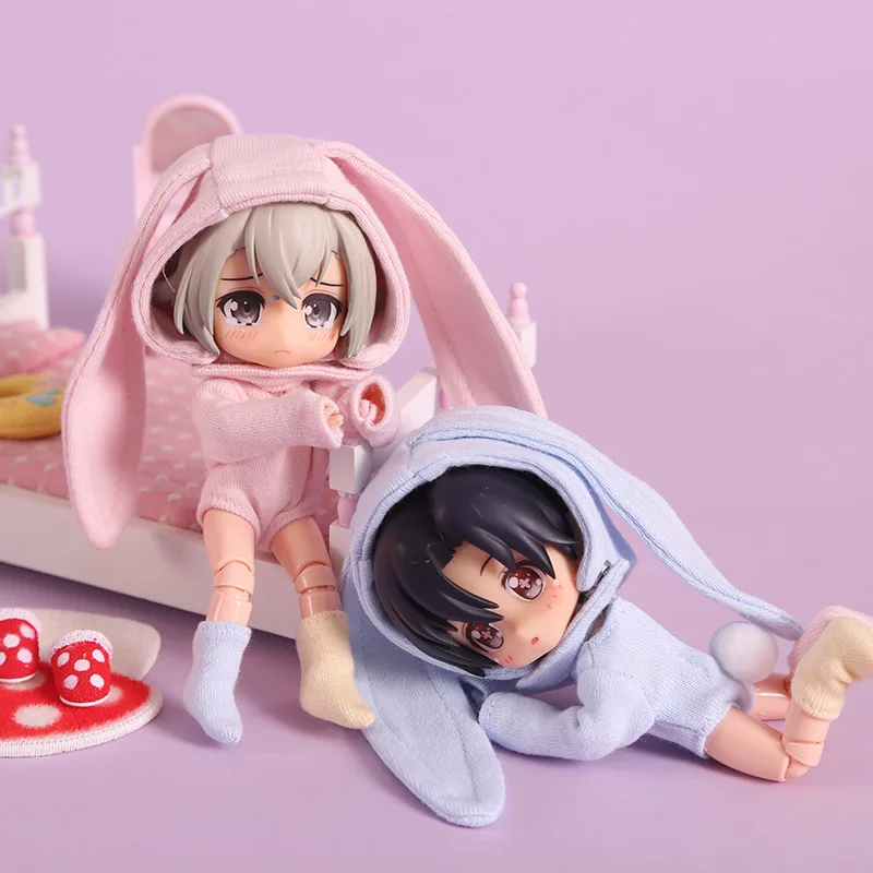 Новая Одежда для кукол милые носки + топ шапка ob11 obitsu11 1/12bjd аксессуары кукол|Куклы|