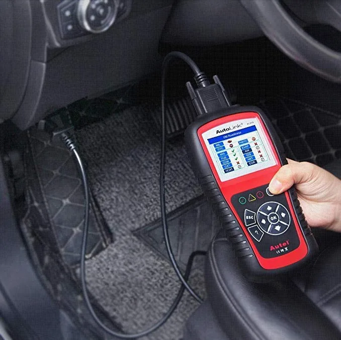 Autel AutoLink AL519 OBDII EOBD может считывать код автомобиля сканер кода диагностический инструмент сканер